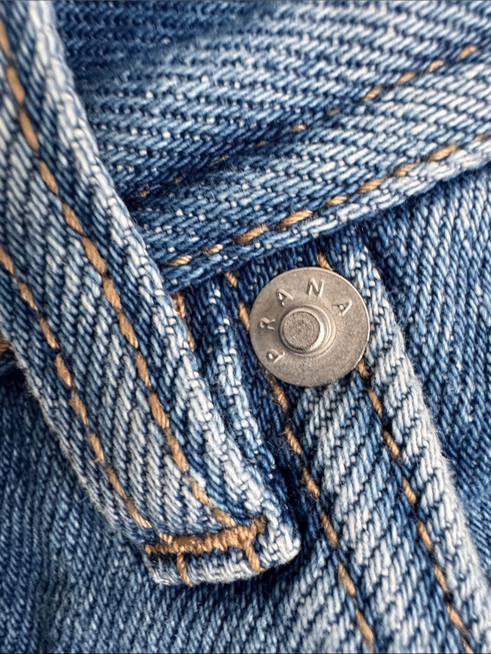 prAna Carlsbad 760 Standard Straight Organic Cotton Button Fly Jeans Men’s 32x32 - Picture 6 of 12